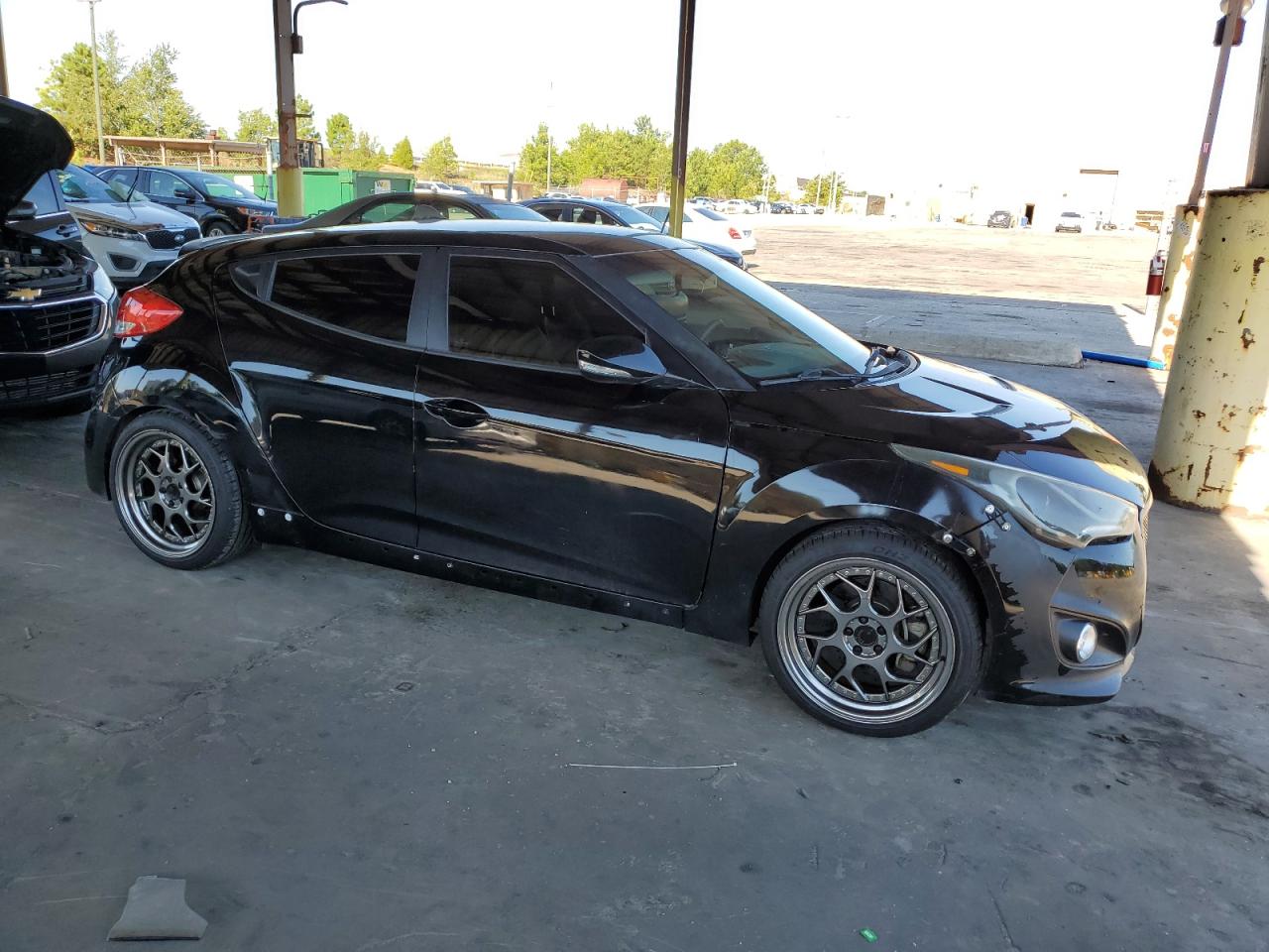 2014 Hyundai Veloster Turbo vin: KMHTC6AE8EU193639