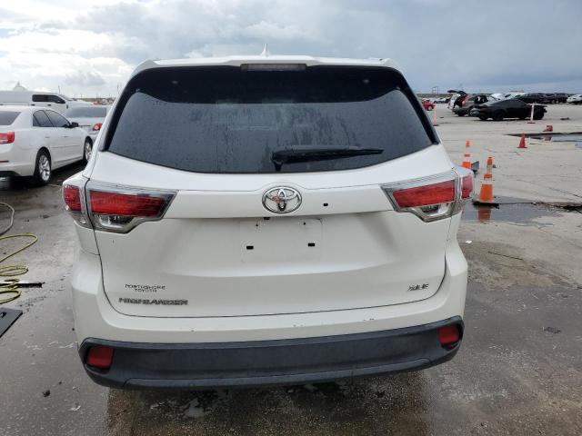 VIN 5TDKKRFH6ES034677 2014 Toyota Highlander, Xle no.6