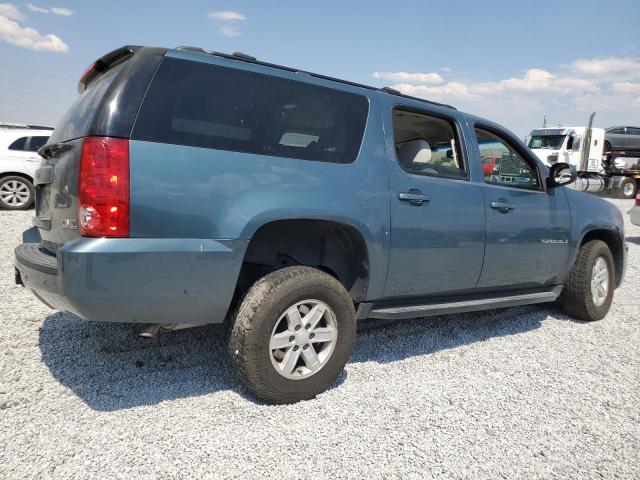 GMC YUKON XL K 2009 blue 4dr spor flexible fuel 1GKFK26399R250657 photo #4