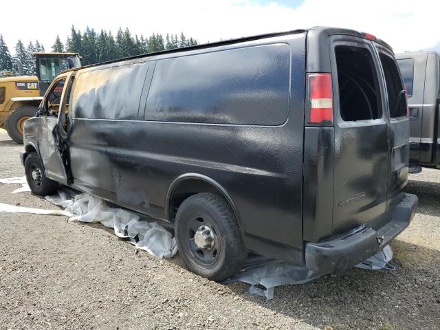 CHEVROLET EXPRESS G2 2012 black extended gas 1GCWGGCA3C1186067 photo #3