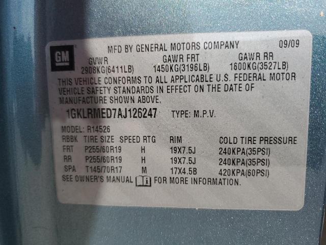 2010 GMC Acadia - Image 13