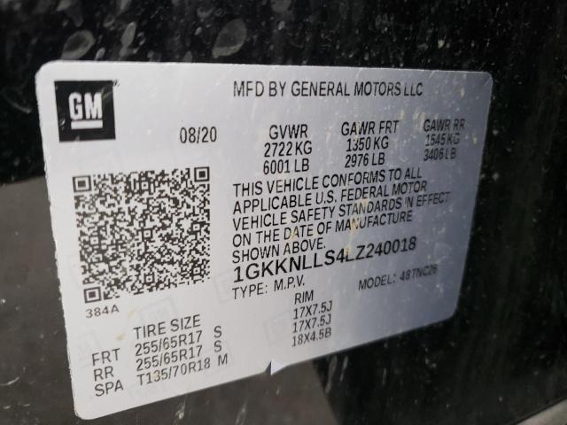 2020 GMC ACADIA AT4 - 1GKKNLLS4LZ240018