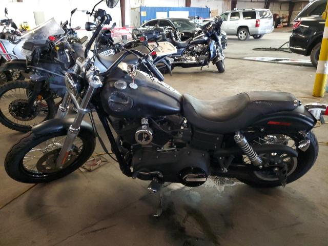 HARLEY-DAVIDSON FXDB 2011 gray road/str gas 1HD1GX41XBC317005 photo #4