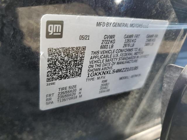 2021 GMC Acadia Denali VIN: 1GKKNXLS4MZ210185 Lot: 62809674