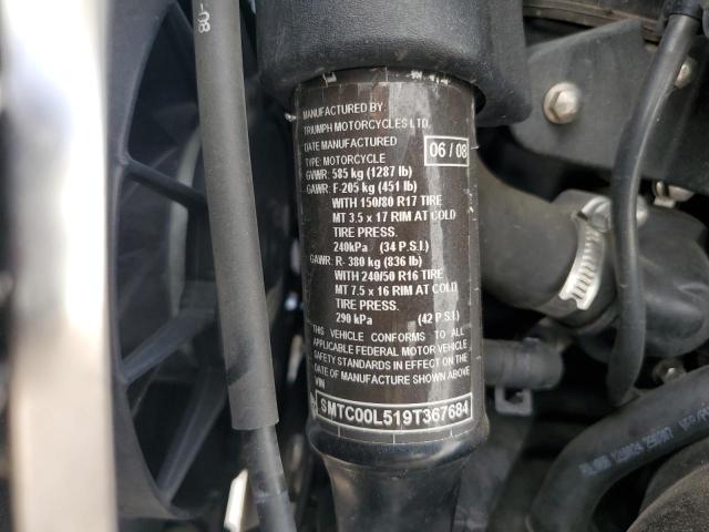 2009 TRIUMPH MOTORCYCLE ROCKET III - SMTC00L519T367684