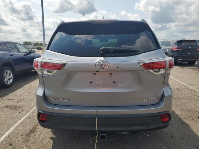 VIN 5TDJKRFH1GS346372 2016 Toyota Highlander, Xle no.6