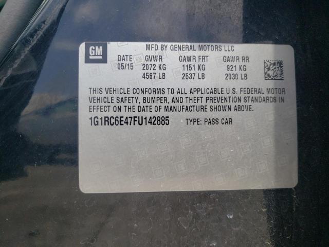 VIN 1G1RC6E47FU142885 2015 Chevrolet Volt no.12