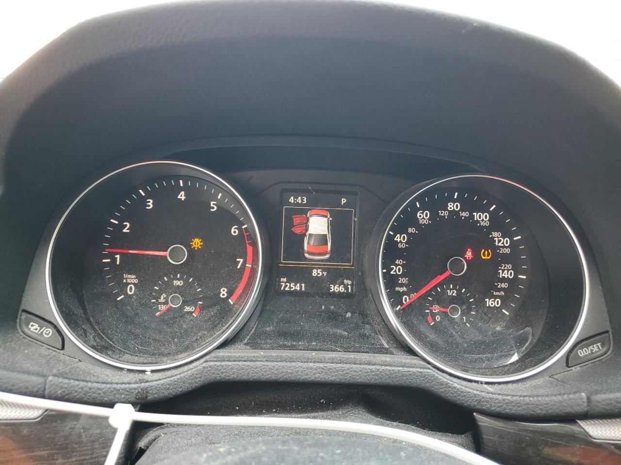 1VWGT7A38HC051664 2017 Volkswagen Passat Se