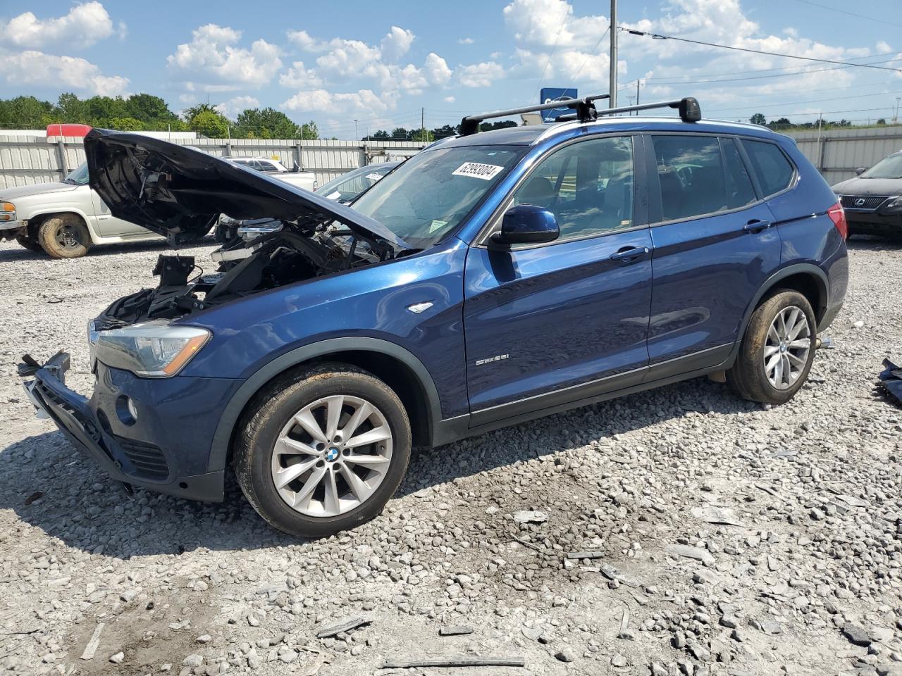 2015 BMW X3 Sdrive28I vin: 5UXWZ7C58F0M83261