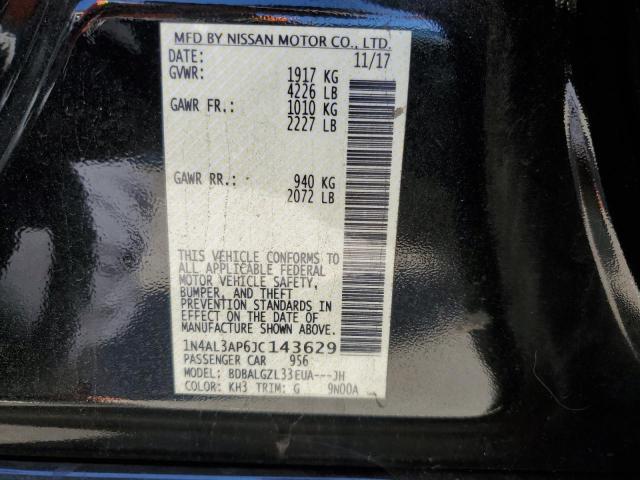 2018 NISSAN ALTIMA 2.5 1N4AL3AP6JC143629  61495814