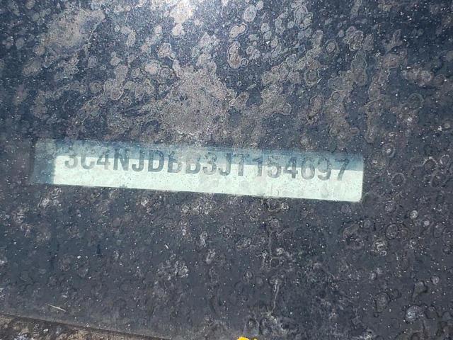 2018 Jeep Compass Latitude VIN: 3C4NJDBB3JT154697 Lot: 56423814