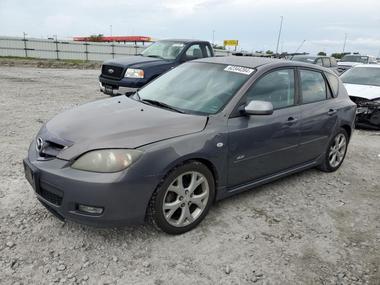 Lot #3030538457 2007 MAZDA 3 HATCHBAC