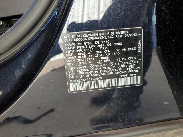 2023 VOLKSWAGEN ATLAS CROS - 1V2FE2CA4PC224505