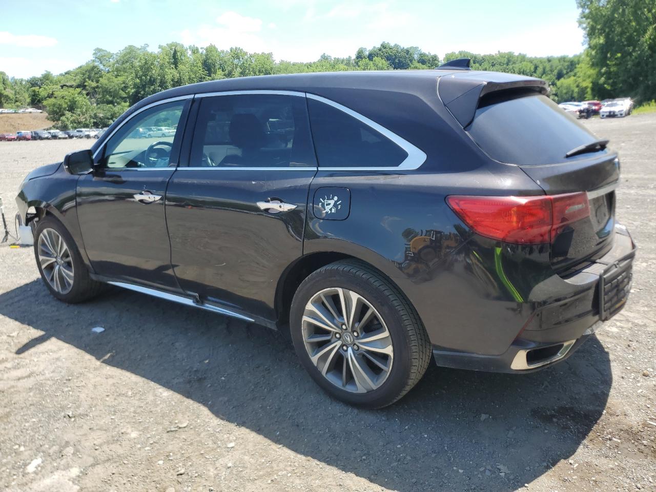 ACURA MDX TECHNO 2017 brown 4dr spor gas 5FRYD4H57HB031319 photo #3