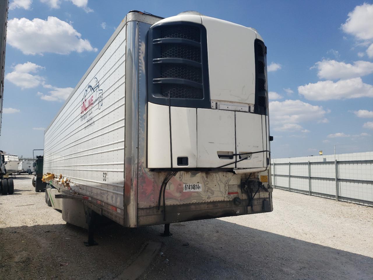 Lot #3033516097 2013 WABASH REEFER