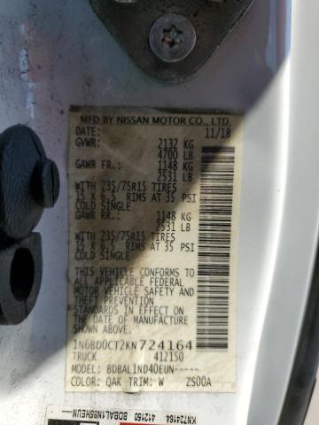 1N6BD0CT2KN724164 2019 NISSAN NAVARA - Image 12