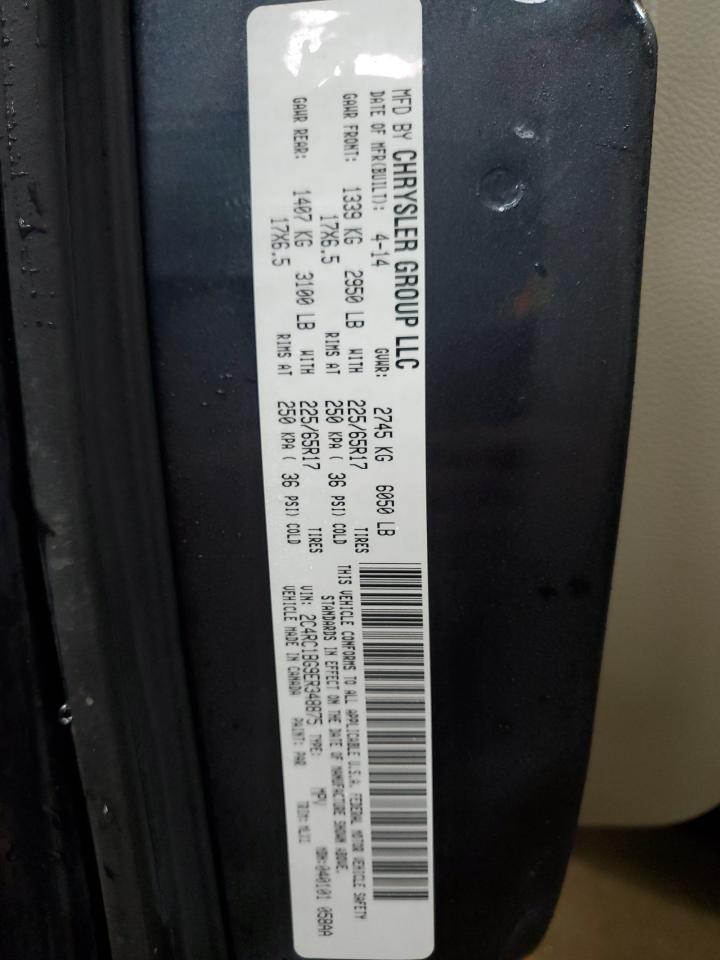 2C4RC1BG9ER348875 2014 Chrysler Town & Country Touring