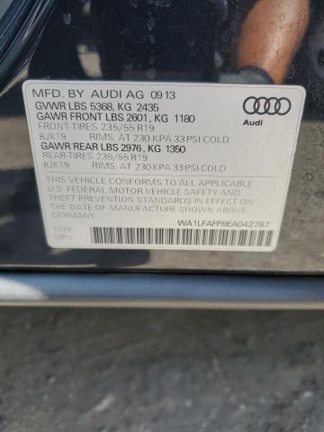 VIN WA1LFAFP8EA042787 2014 Audi Q5, Premium Plus no.12