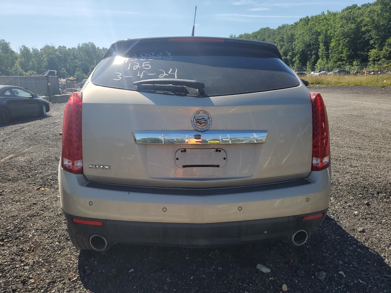 3GYFNAEYXAS579311 2010 Cadillac Srx Luxury Collection