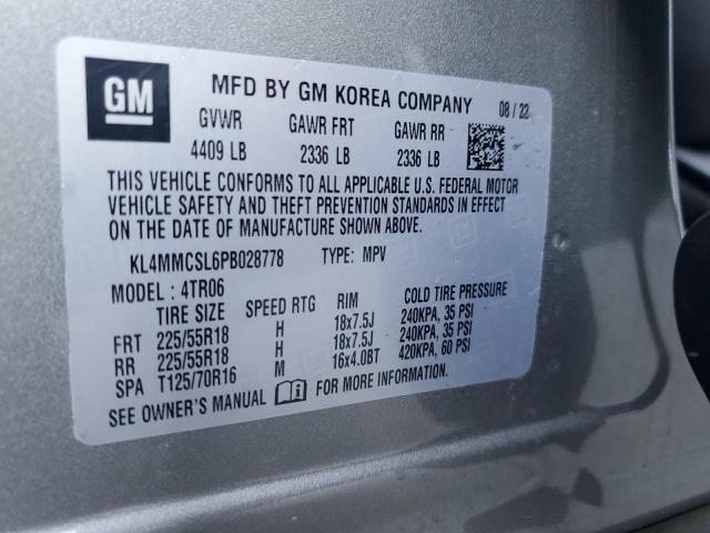 2023 BUICK ENCORE GX - KL4MMCSL6PB028778