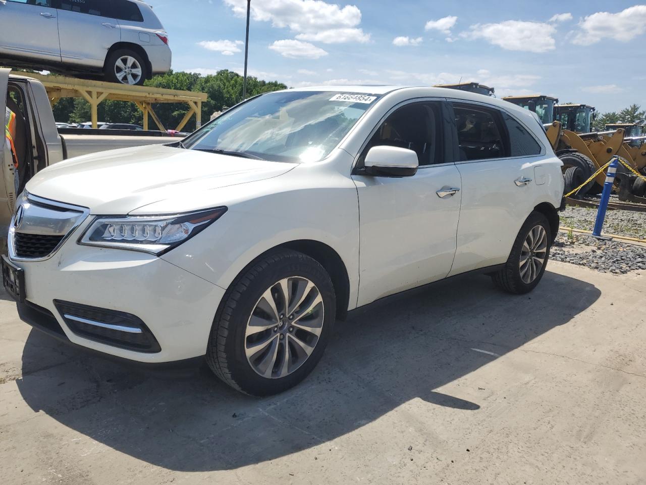 5FRYD4H42FB001892 2015 Acura Mdx Technology