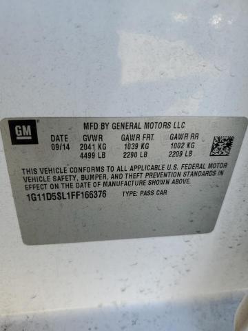2015 CHEVROLET MALIBU 2LT - 1G11D5SL1FF166376