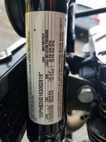 2006 VICTORY MOTORCYCLES HAMMER 5VPHB26D163002819