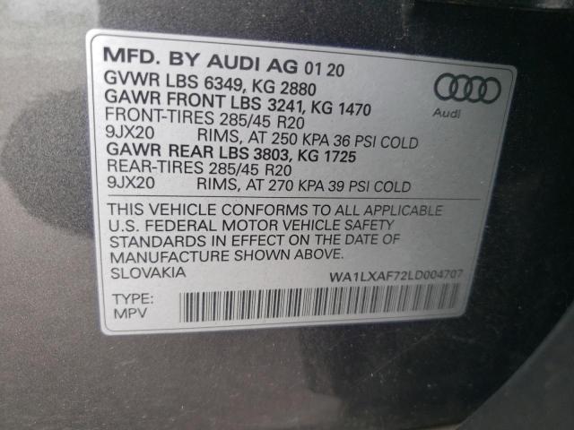 WA1LXAF72LD004707 Audi Q7 PREMIUM 13