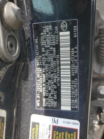 2016 TOYOTA CAMRY HYBR - 4T1BD1FK0GU196726