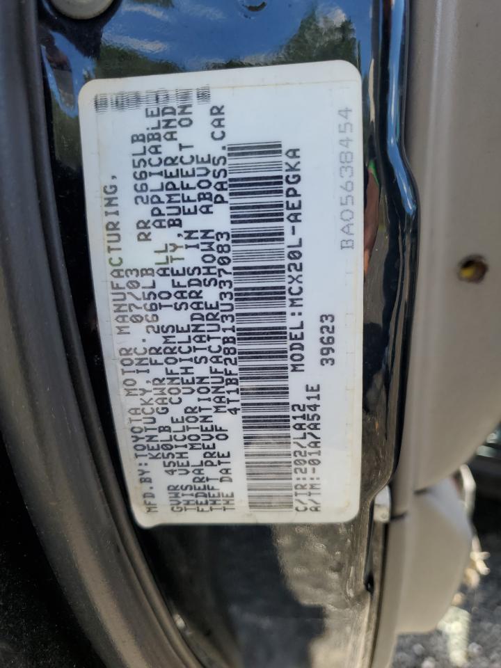 4T1BF28B13U337083 2003 Toyota Avalon Xl