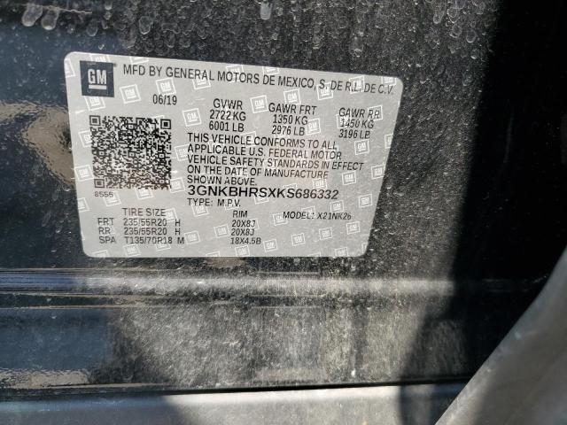 2019 CHEVROLET BLAZER 3LT - 3GNKBHRSXKS686332