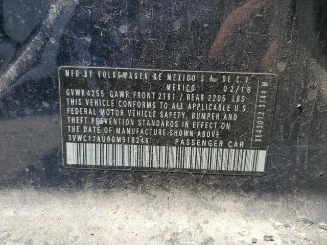 2016 VOLKSWAGEN GOLF SPORT - 3VWC17AU0GM518246