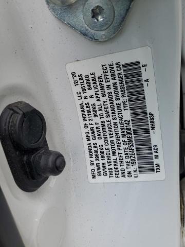 2021 HONDA INSIGHT EX - 19XZE4F53ME008142