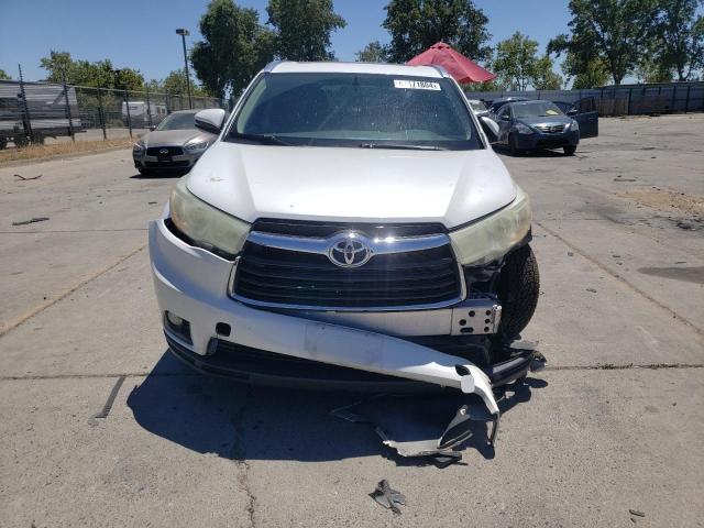 VIN 5TDJKRFH3ES040660 2014 Toyota Highlander, Xle no.5