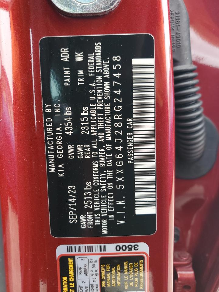 5XXG64J28RG247458 2024 Kia K5 Gt Line