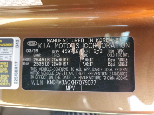 KNDPM3ACXH7079077 2017 KIA SPORTAGE - Image 13