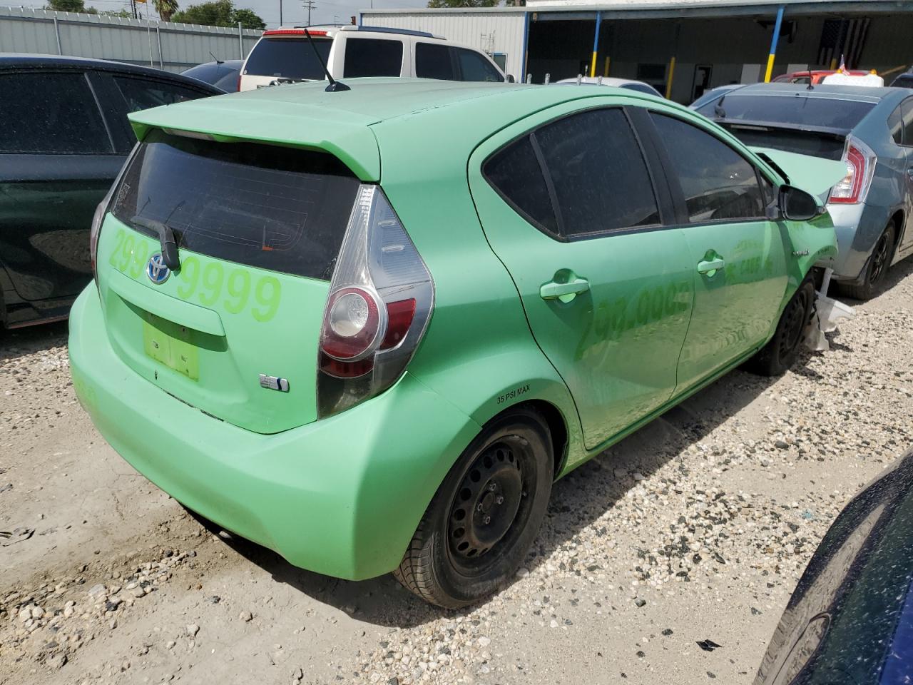 2013 Toyota Prius C vin: JTDKDTB38D1543960