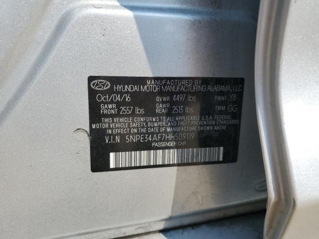 2017 HYUNDAI SONATA SPO - 5NPE34AF7HH509119