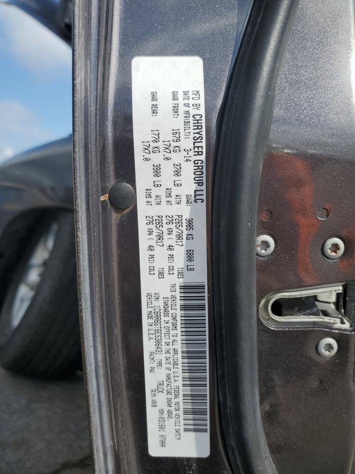 1C6RR6GT6ES306431 2014 Ram 1500 Slt