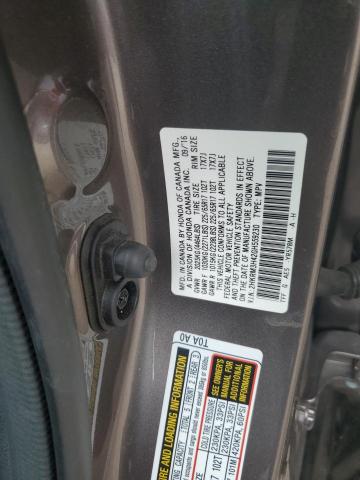 2016 HONDA CR-V SE - 2HKRM3H42GH559230