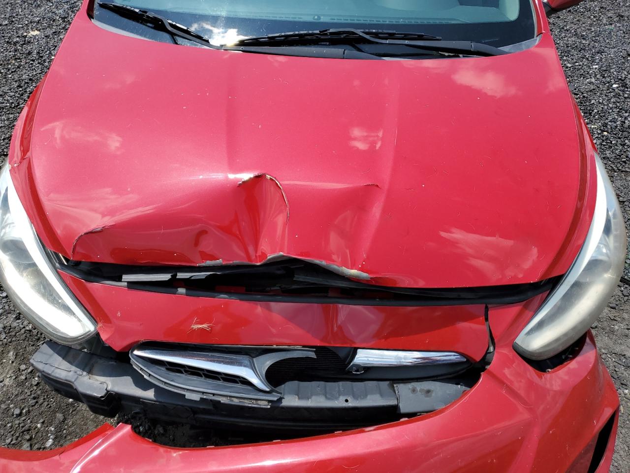 KMHCU4AE9EU737342 2014 Hyundai Accent Gls