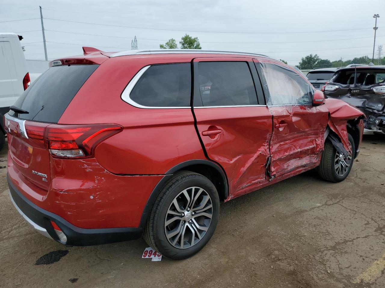 2017 Mitsubishi Outlander Se vin: JA4AD3A35HZ000225