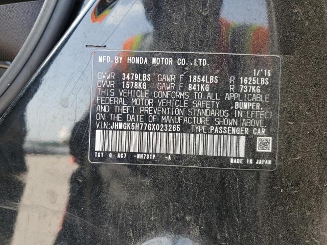 2016 HONDA FIT EX - JHMGK5H77GX023265