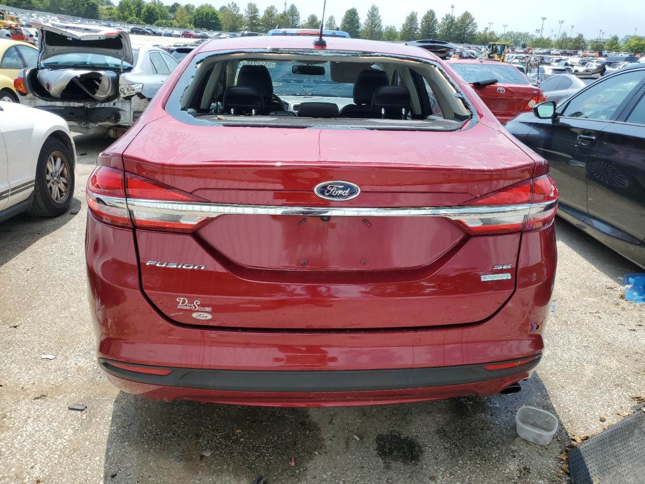 Lot #2977124204 2017 FORD FUSION SE