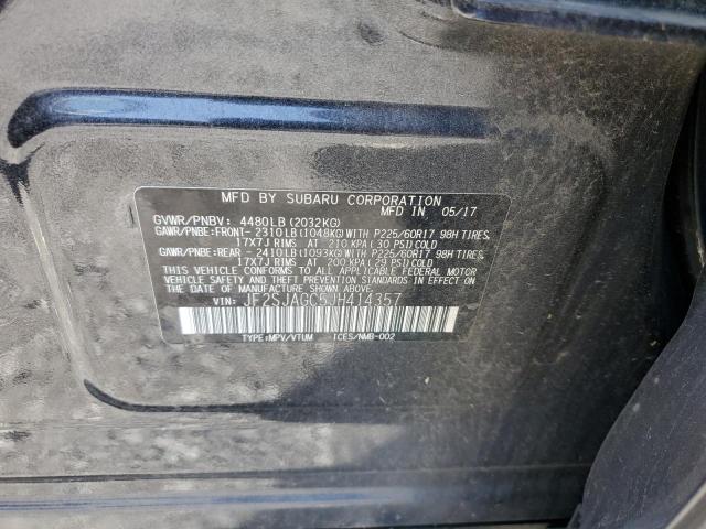 2018 SUBARU FORESTER JF2SJAGC5JH414357