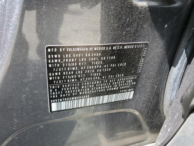 2021 VOLKSWAGEN TIGUAN SE - 3VV2B7AX9MM064968
