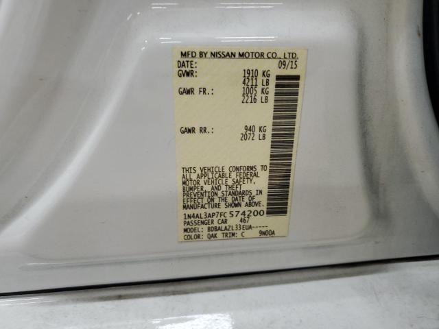 2015 NISSAN ALTIMA 2.5 - 1N4AL3AP7FC574200