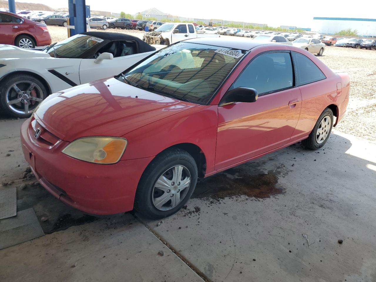 1HGEM22563L072727 2003 Honda Civic Lx