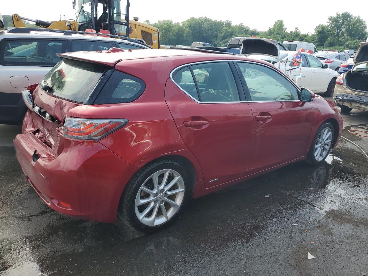 2013 Lexus Ct 200 vin: JTHKD5BH6D2124750