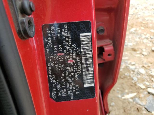 2015 HYUNDAI ACCENT GLS - KMHCT4AE4FU858705